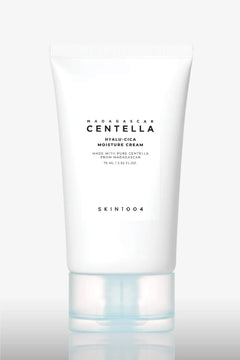 Crema hidratante Skin1004 Madagascar Centella Hyalu-Cica Moisture Cream en tubo, vista frontal