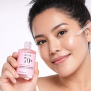 Serum Anua Peach 70 textura viscosa glow rosado