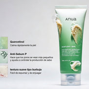 Espuma limpiadora Anua Heartleaf Quercetinol limpieza profunda