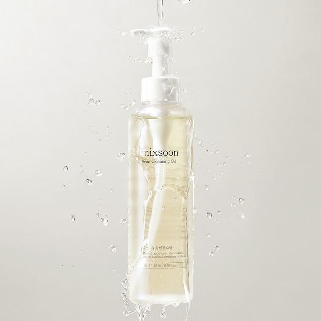 Aceite limpiador Mixsoon Bean Cleansing Oil textura ligera sobre piel