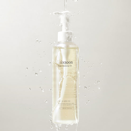 Aceite limpiador Mixsoon Bean Cleansing Oil textura ligera sobre piel