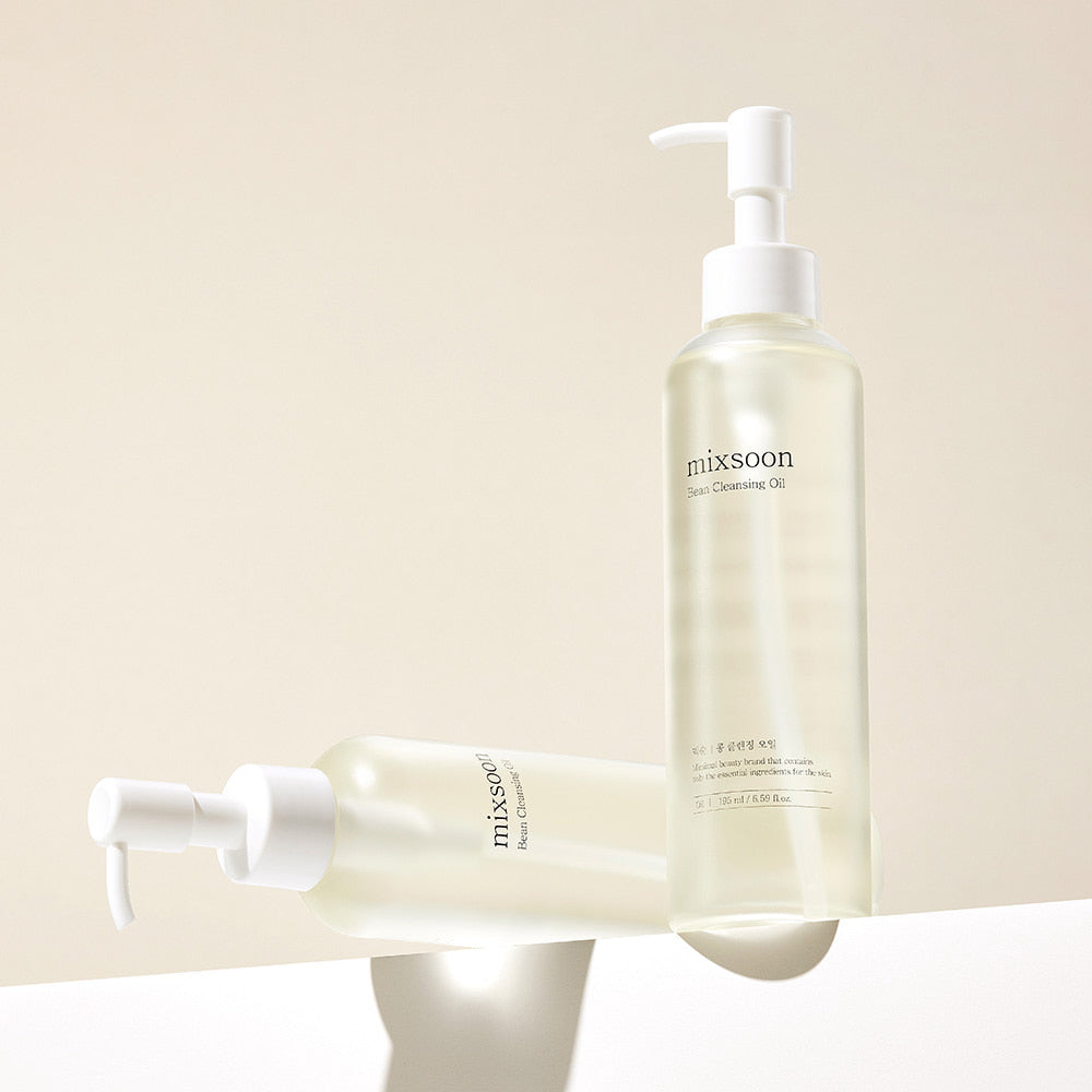 Aceite limpiador Mixsoon Bean Cleansing Oil textura ligera sobre piel