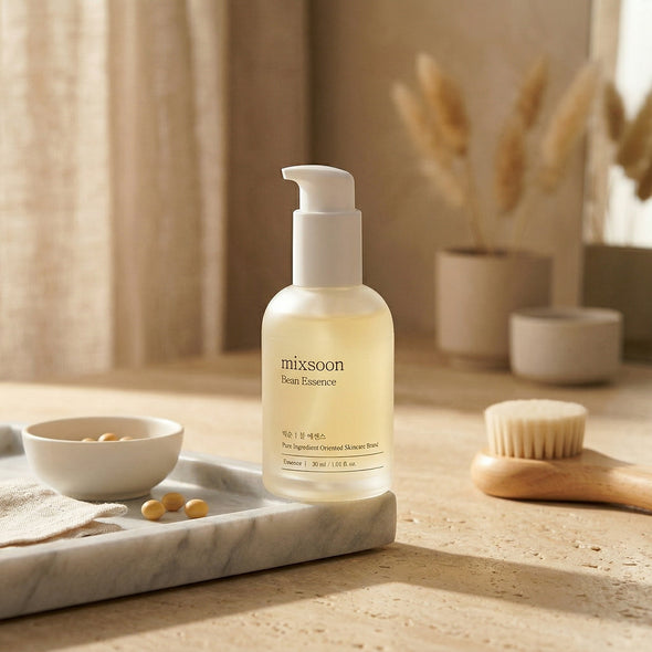 Mixsoon Bean Essence 30ml esencia coreana exfoliante suave glass skin