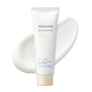protector solar hidratante Mixsoon con acabado luminoso natural