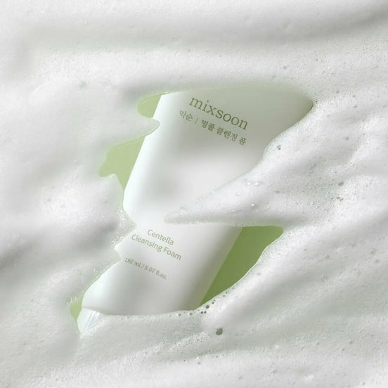 Espuma limpiadora Mixsoon Centella Cleansing Foam textura suave