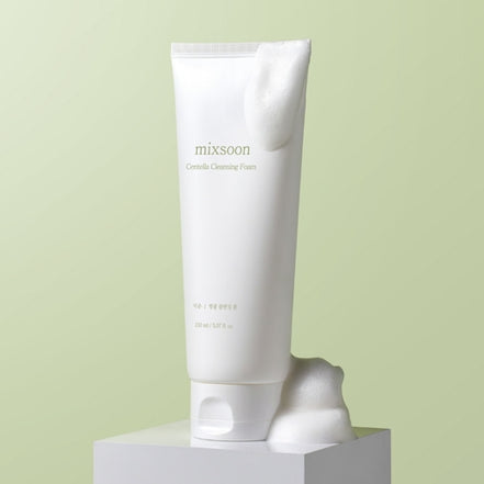 Espuma limpiadora Mixsoon Centella Cleansing Foam textura suave