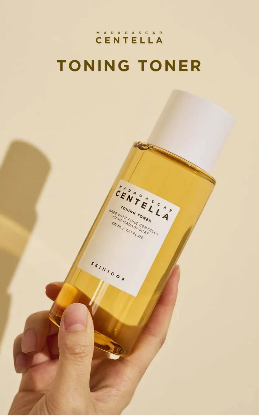Skin1004 Centella Toning Toner 210ml tónico calmante exfoliante suave