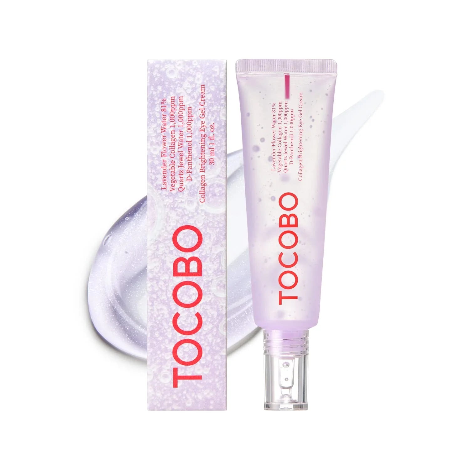 Tocobo Collagen Brightening Eye Gel 30ml contorno de ojos iluminador